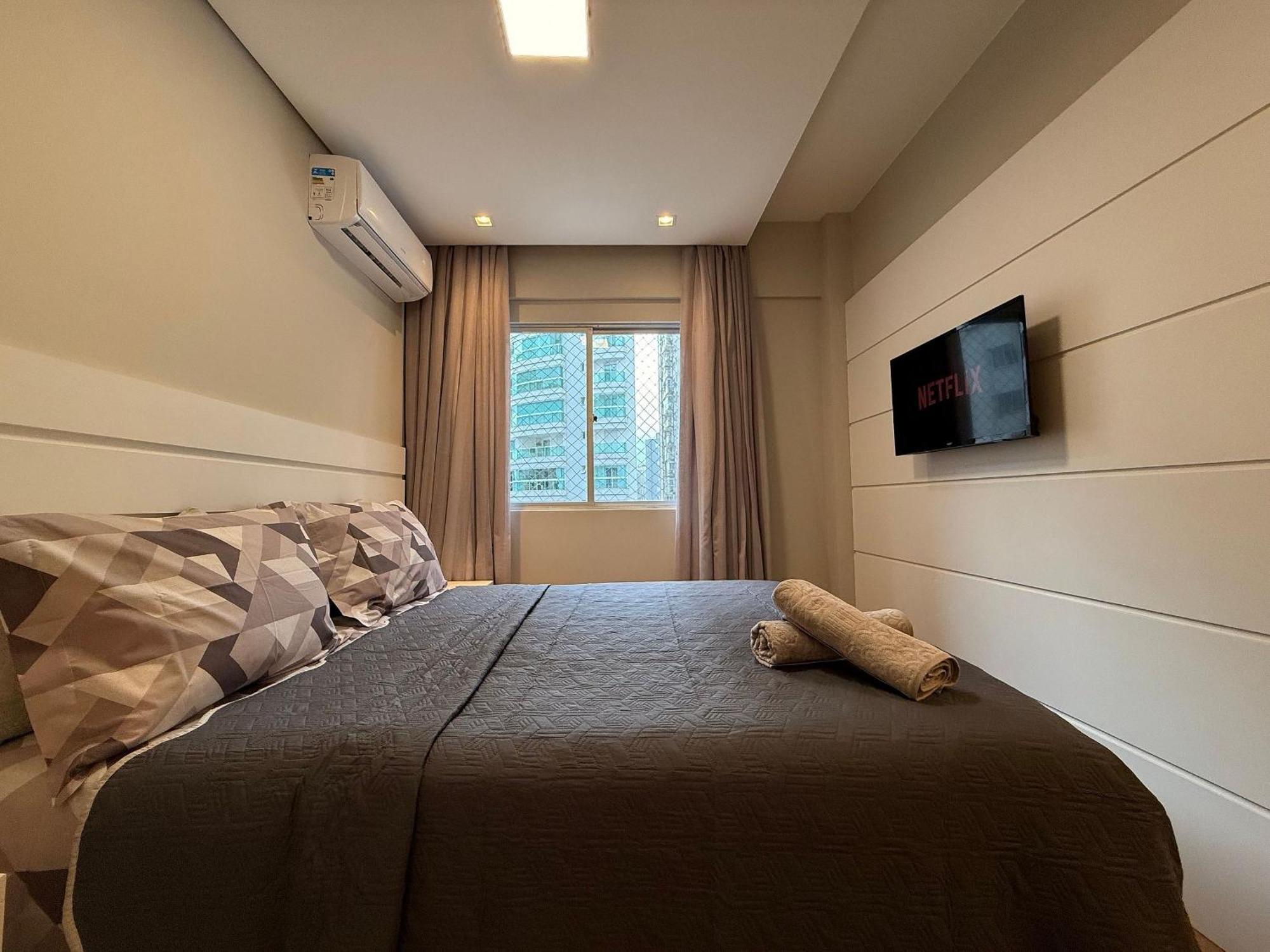 Pd01- 3 Suites| Centro| Churrasq.| Telas Protecao Balneario Camboriu Bagian luar foto